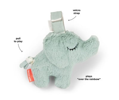 Elphee Peluche Appendibile Musicale Blue