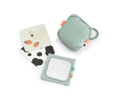 Porte-Cartes avec Miroir Tiny Farm Green