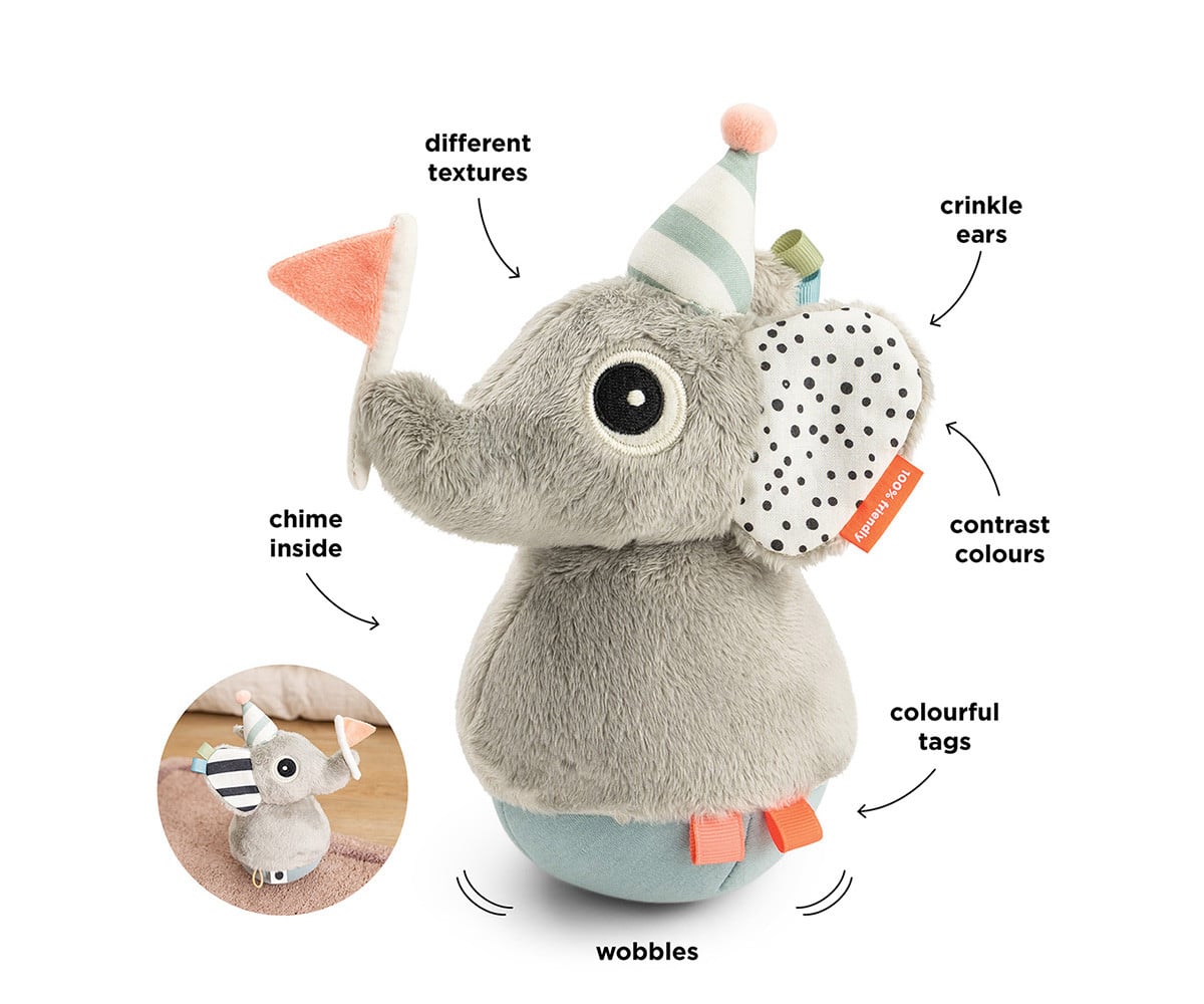 Peluche Sempre in Piedi Elphee Colour Mix