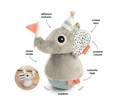 Peluche Sempre in Piedi Elphee Colour Mix