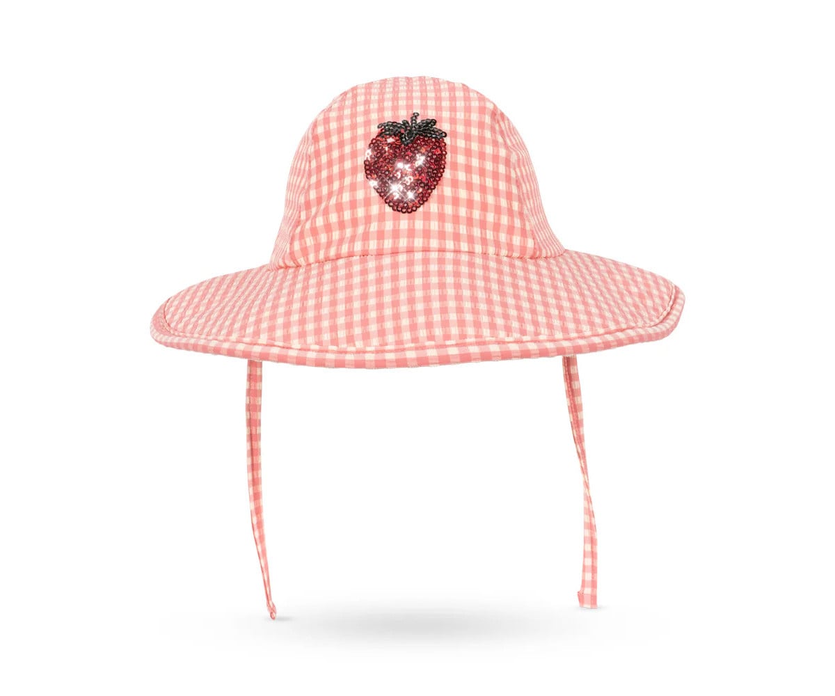 Cappellino Spiaggia Etta Geranium Pink