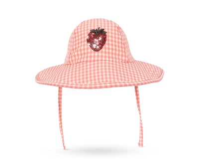 Cappellino Spiaggia Etta Geranium Pink