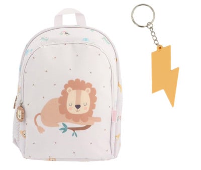 Zainetto Medio Tutete Savannah + Portachiavi Personalizzabile