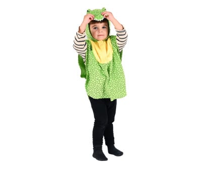 Fato  Mini capa Crocodilo de 1-4 anos 