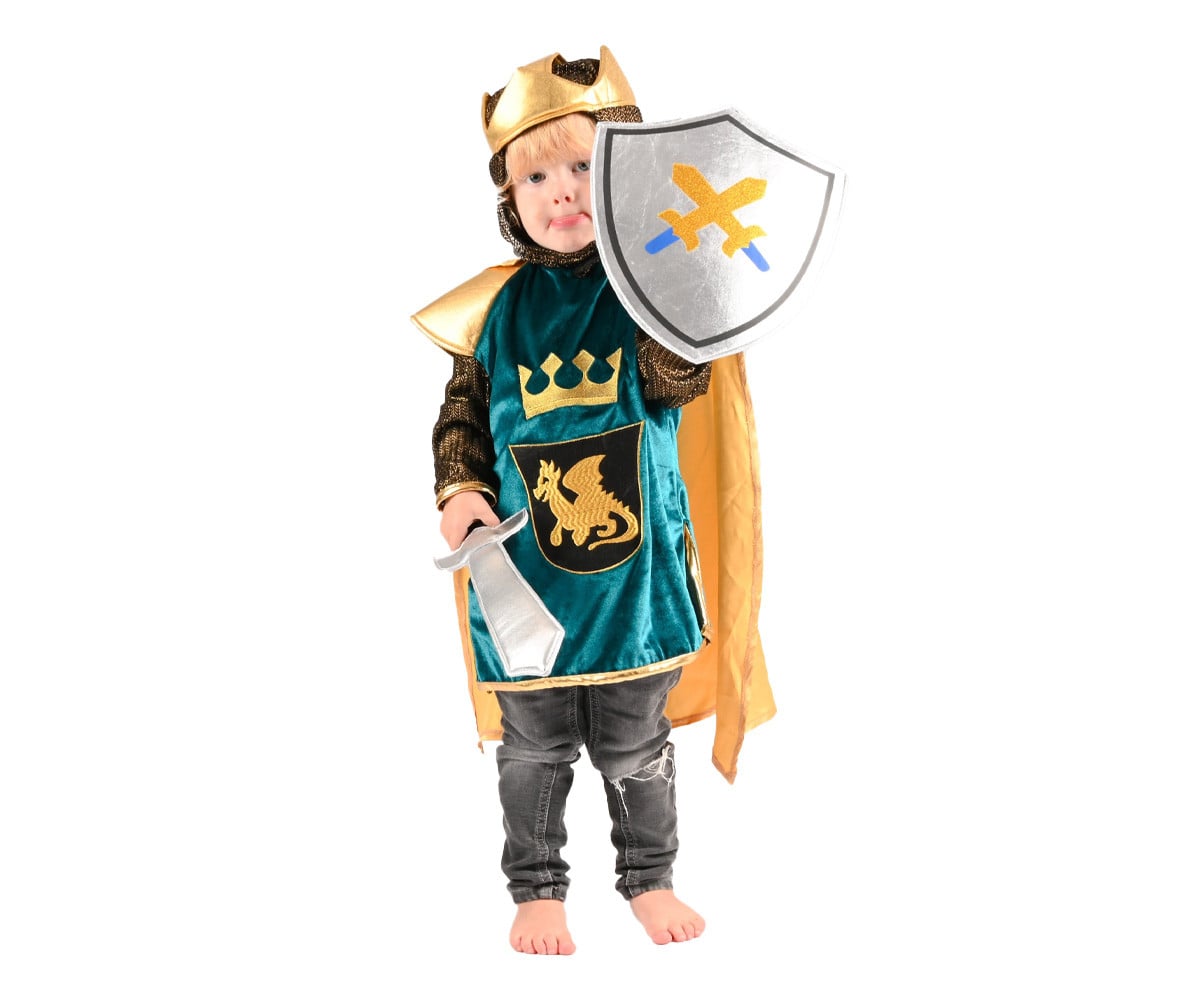 Turquoise Knight Costume