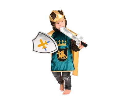 Turquoise Knight Costume