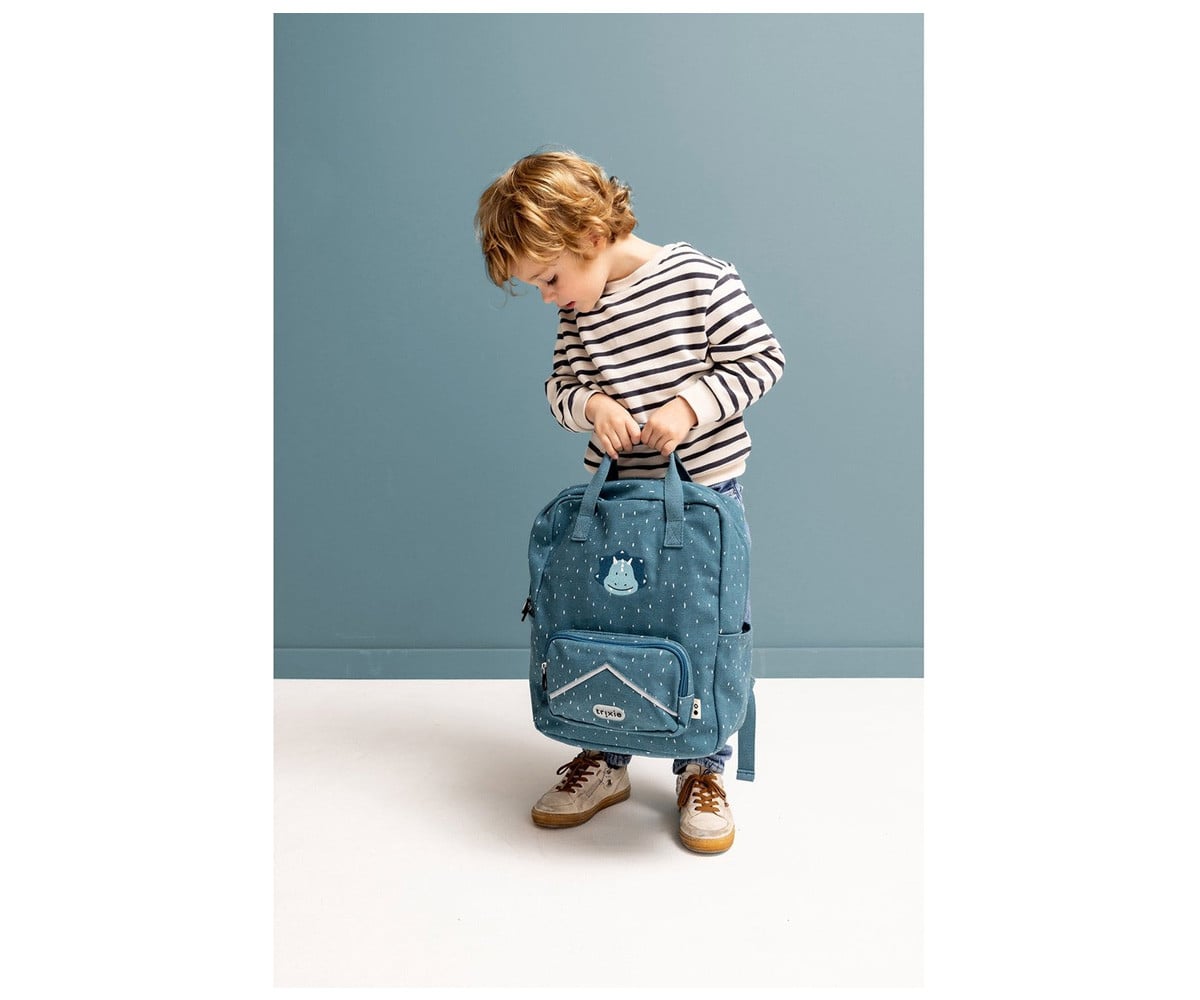 Large Personalized School Backpack Mr. Shark