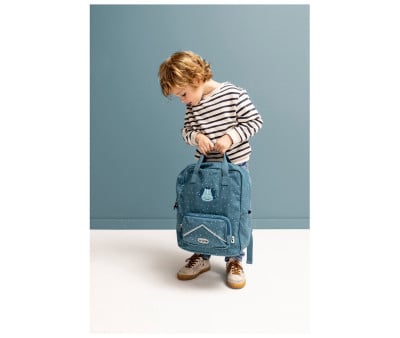Large Personalized School Backpack Mr. Shark