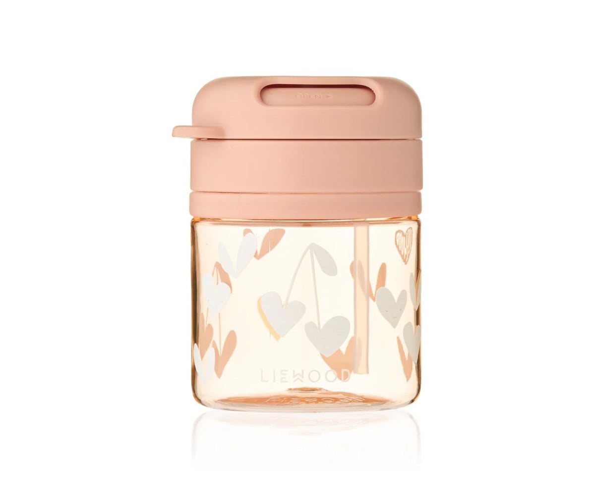 Pavia Tritan Cup with Straw 280 ml Sweethearts/Pale Tuscany