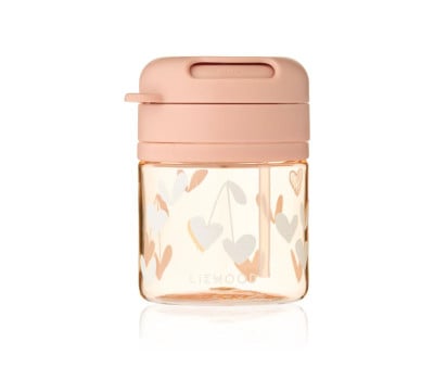 Pavia Tritan Cup with Straw 280 ml Sweethearts/Pale Tuscany
