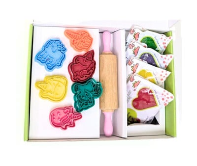 O Set de Plastilina Natural Unicorn