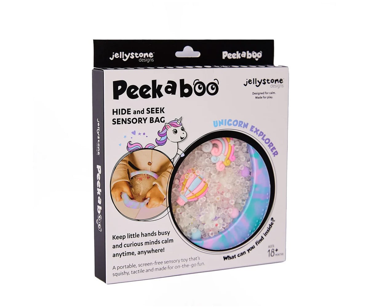 Bolsa Sensorial Peekaboo Unicorn