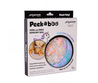 Bolsa Sensorial Peekaboo Unicorn