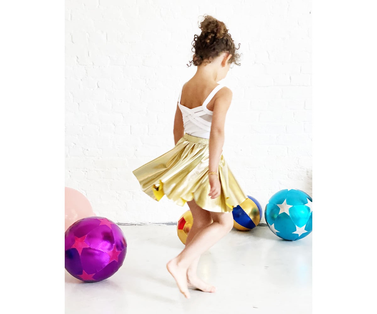 Funky Golden Skirt