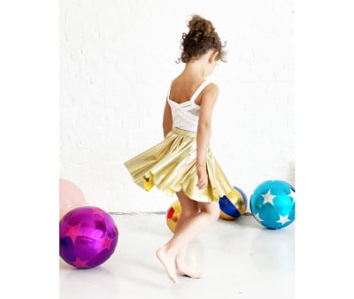 Funky Golden Skirt