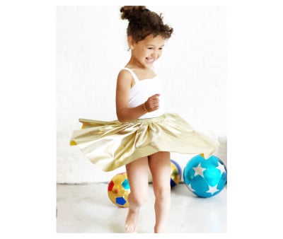 Funky Golden Skirt