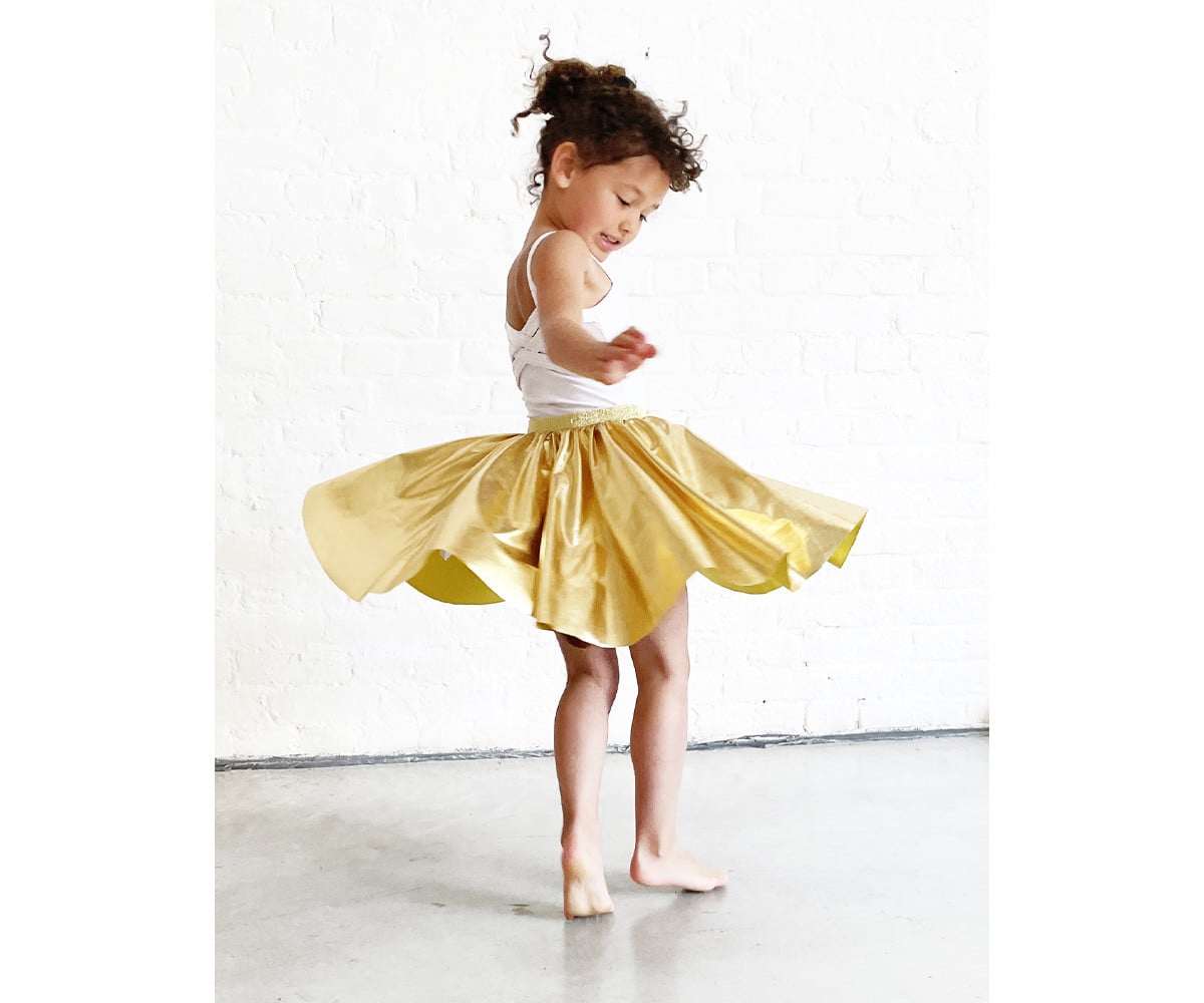 Funky Golden Skirt