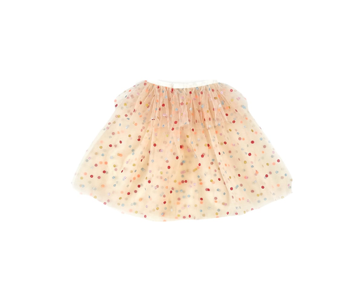 Multicolor Polka Dots Cape
