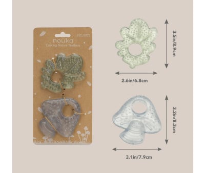 2 Cooling Teethers Nature Earth