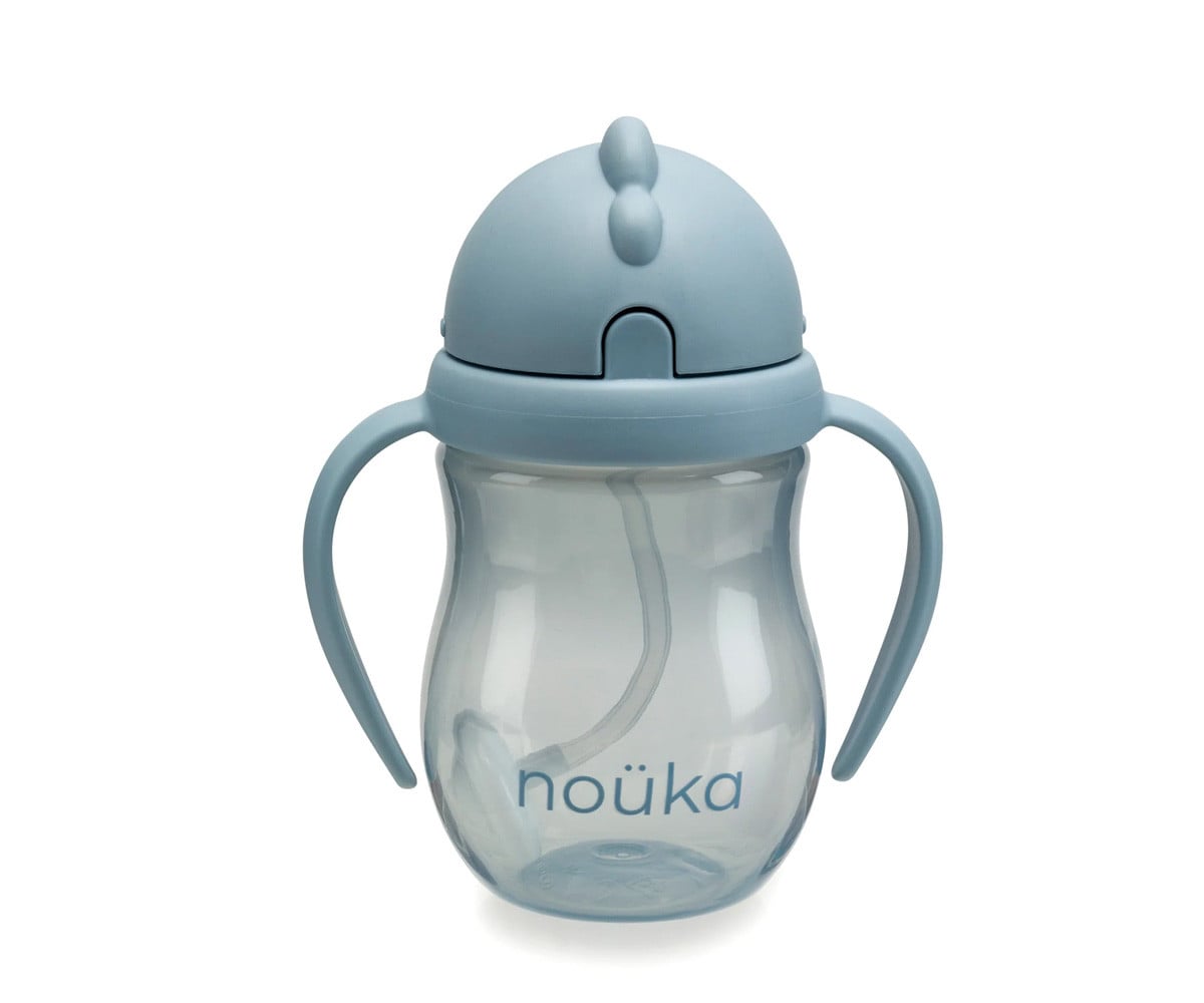 Non-Spill Cup with Weighted Flexible Straw 240ml Wave
