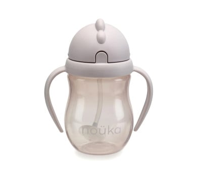 Gobelet Anti-Renversement Non-Spill avec Paille Flexible Lestée 240 ml Bloom