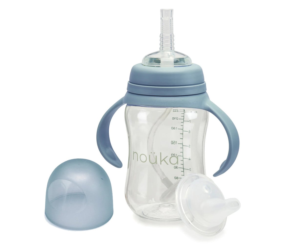 Gobelet de Transition avec Paille Flexible Lestée 240 ml Wave