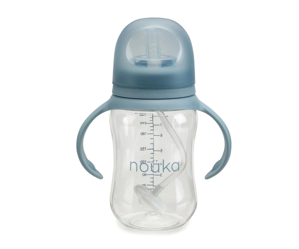 Gobelet de Transition avec Paille Flexible Lestée 240 ml Wave