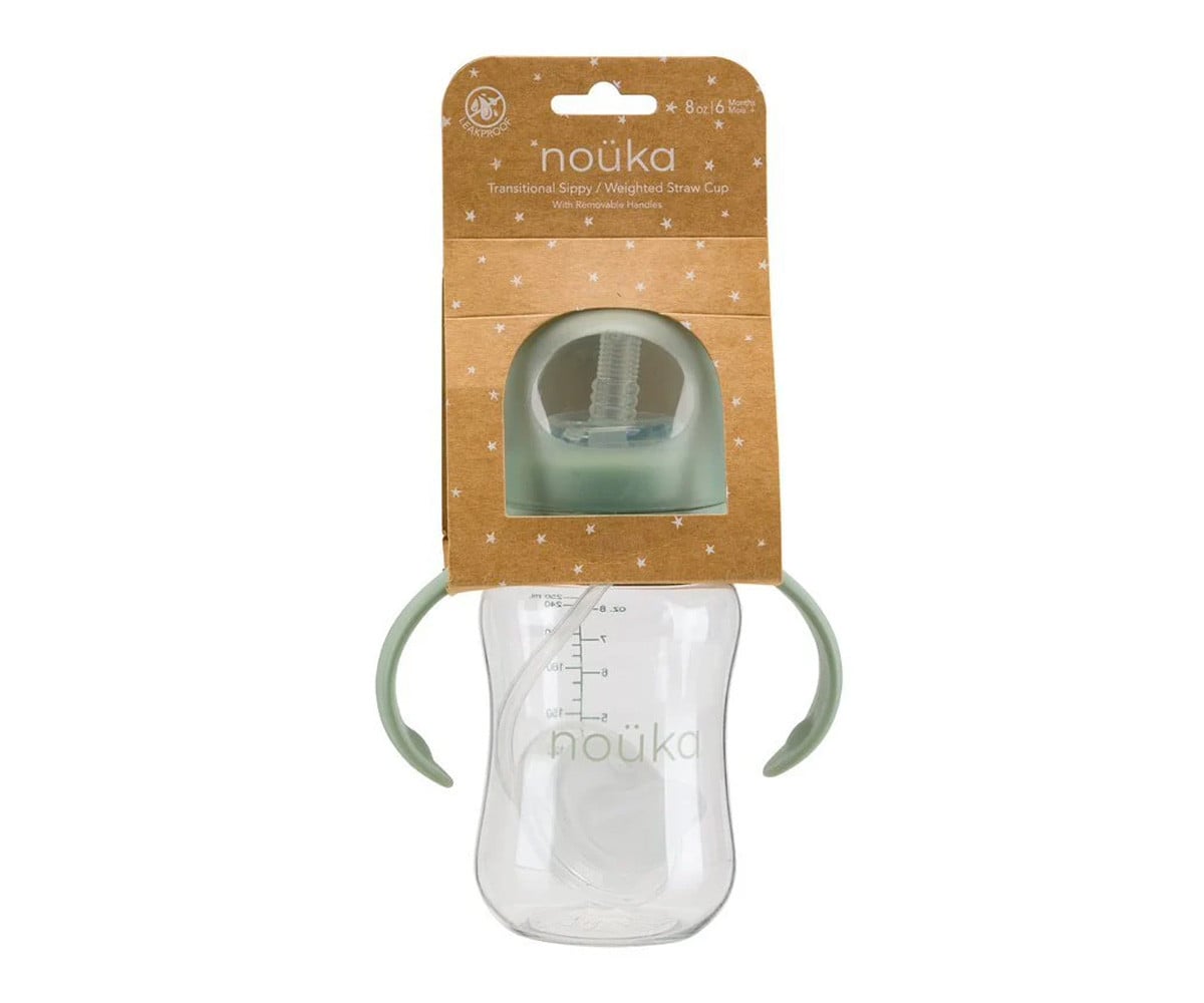 Gobelet de Transition avec Paille Flexible Lestée 240 ml Wave