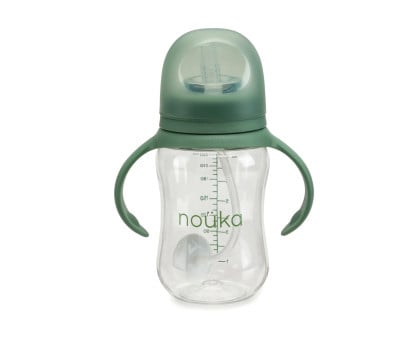 Gobelet de Transition avec Paille Flexible Lestée 240 ml Fern