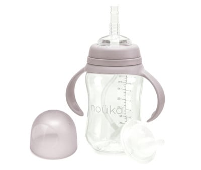 Taza Transitional con Pajita Flexible con Peso 240ml Bloom