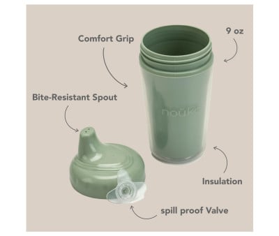 Insulated Sippy Cup Soft Blush