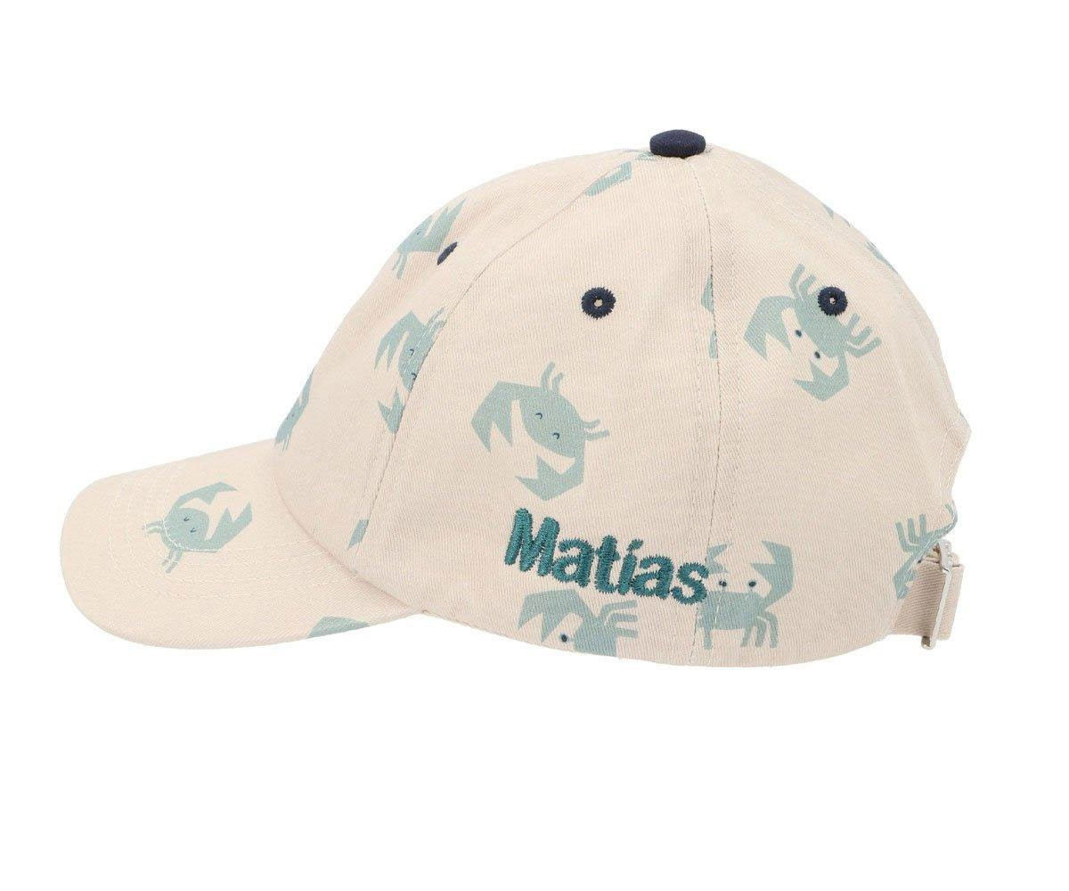 Gorra con Visera Rory Seersucker Personalizable Peppermint Sandy