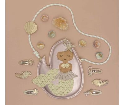 4 Barrettes Clic Clac Mermaid