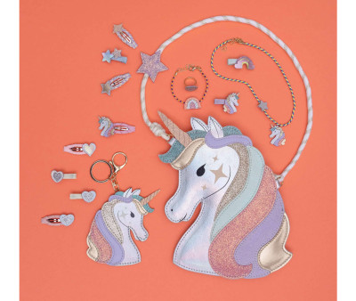 5 Mini Clips Dreamy Unicorn Clic Clacs