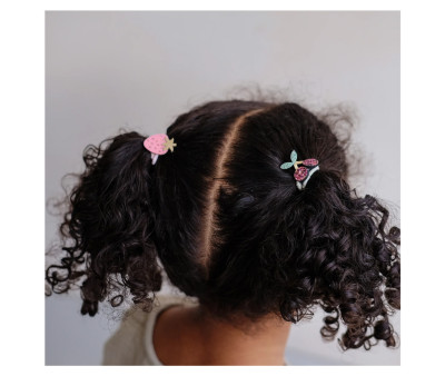 8 Mini Hair Ties Fruit Salad