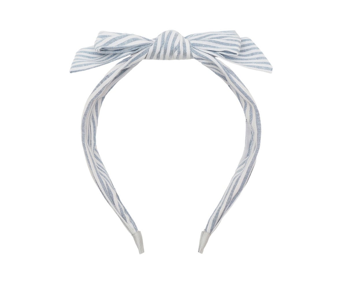 Alice Headband Striped Bow