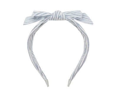 Diadema Striped Bow Alice