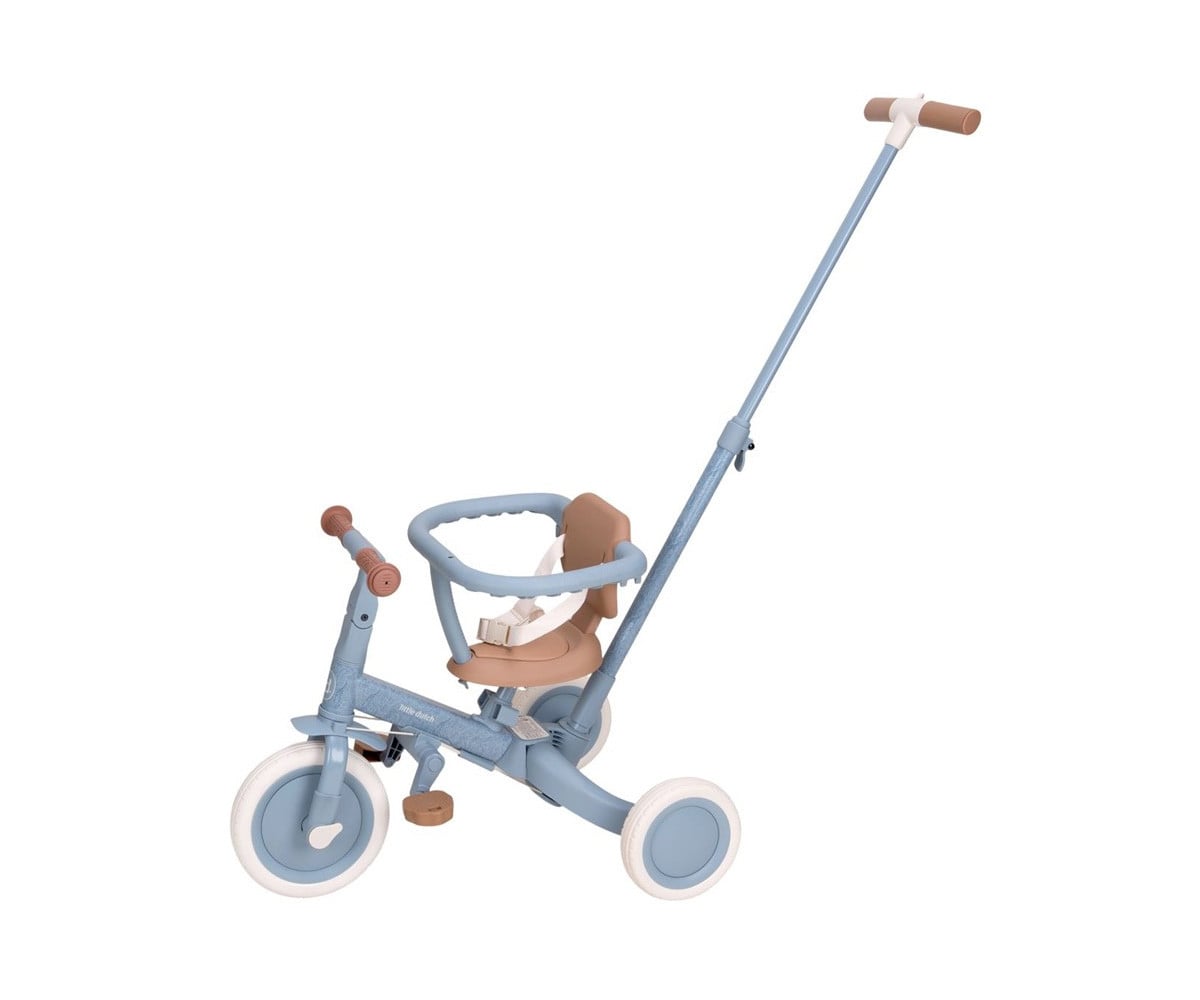 Triciclo con Barra 4 en 1 Safari Dreams Azul