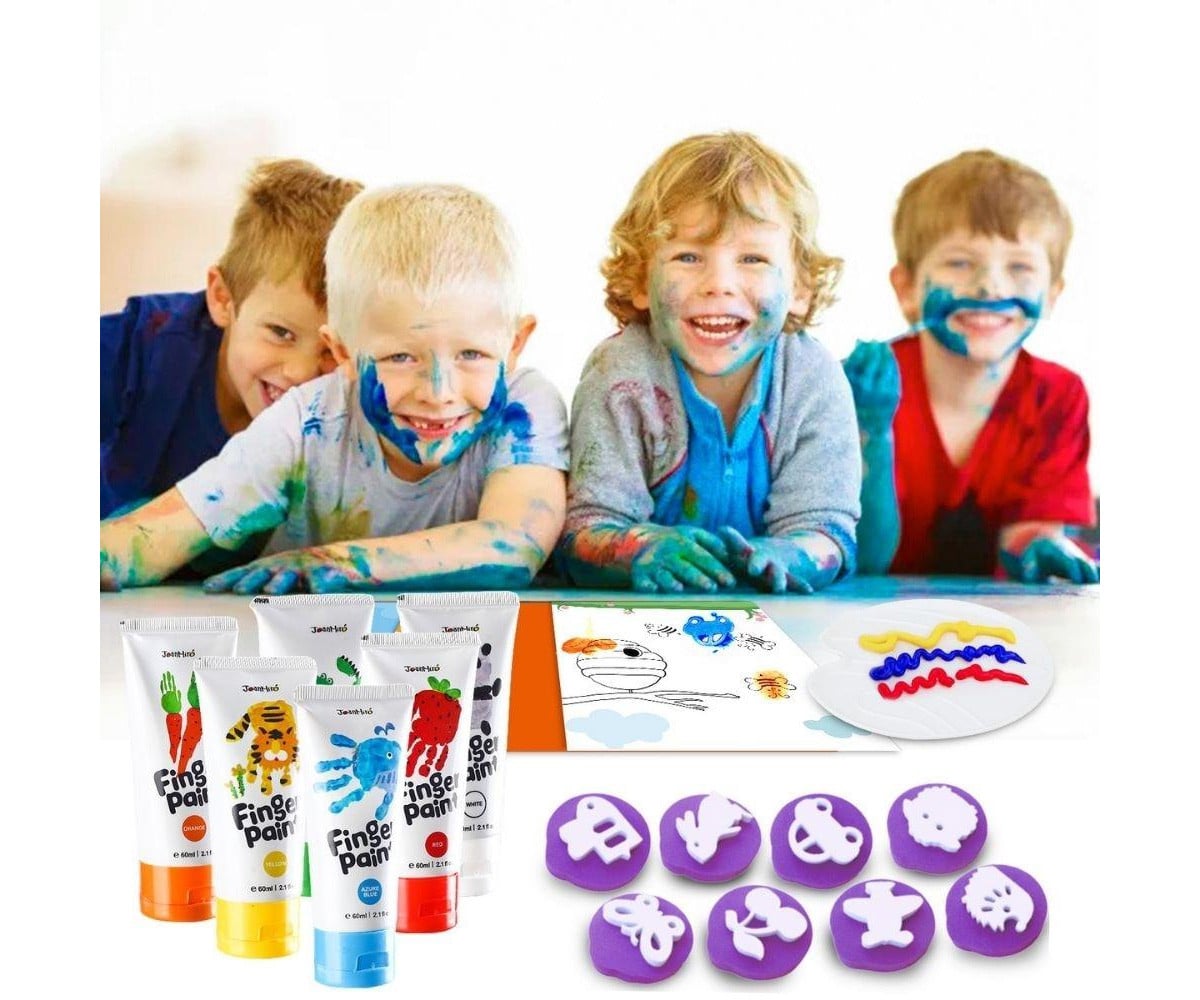 Set Creativo Pintura de Dedos Magic Box