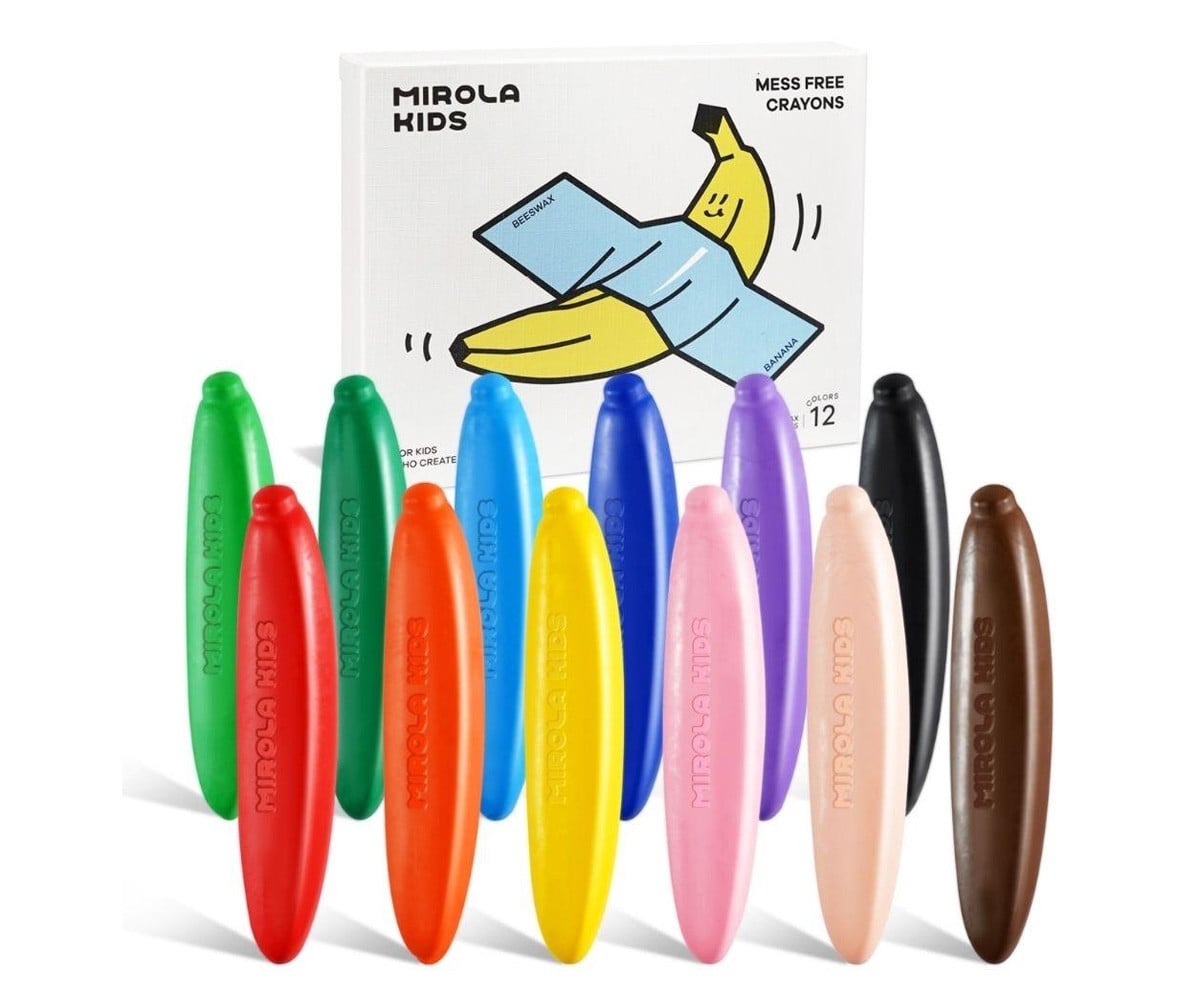 Pastelli Banana a base di Cera d\'Api