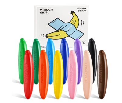 Pastelli Banana a base di Cera d\'Api