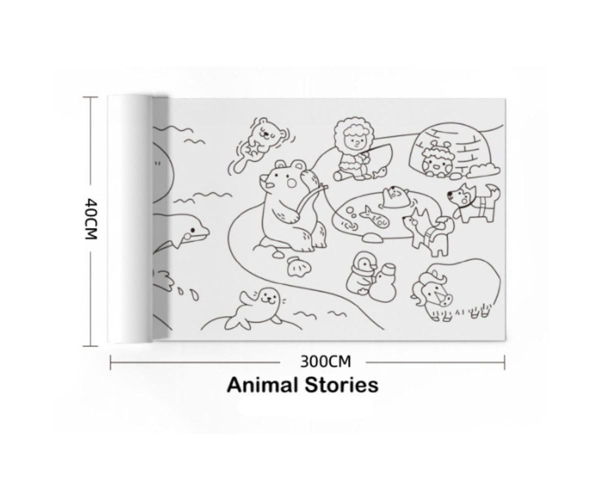 Papier Adhésif Animal Stories