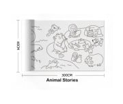 Jarmelo Sticky drawing paper -Animal Stories
