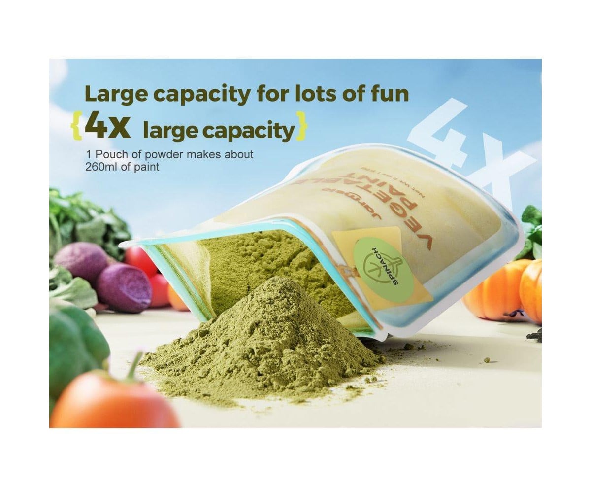 Natural Vegetable Powder Paint 6 Colors