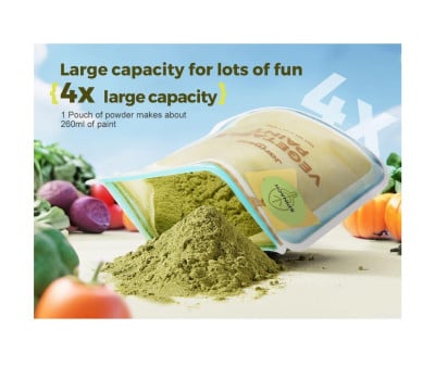 Natural Vegetable Powder Paint 6 Colors