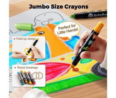 12 Pastels Doux Lavables