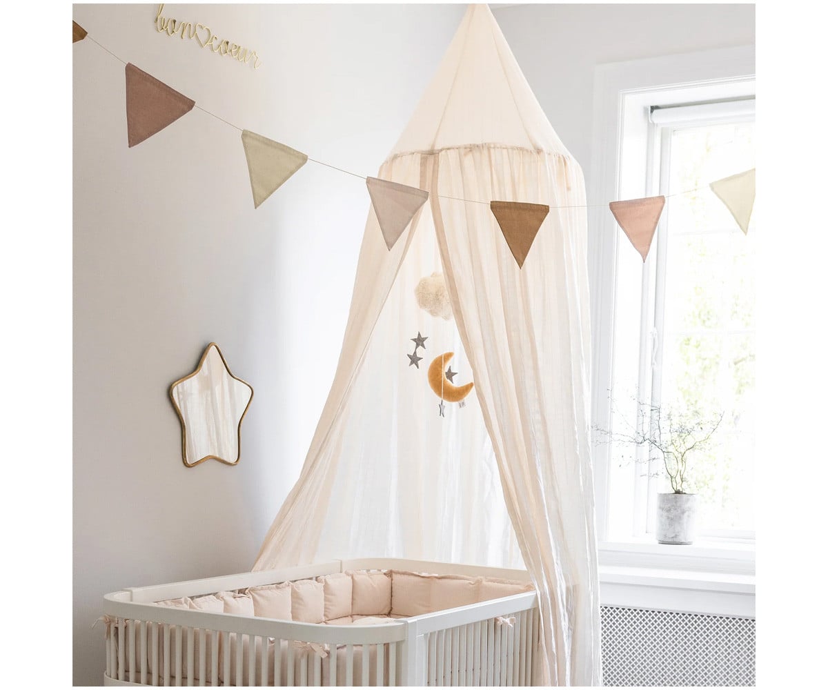 Guirlande Enfant en Tissu Double Face Birchbark Rose
