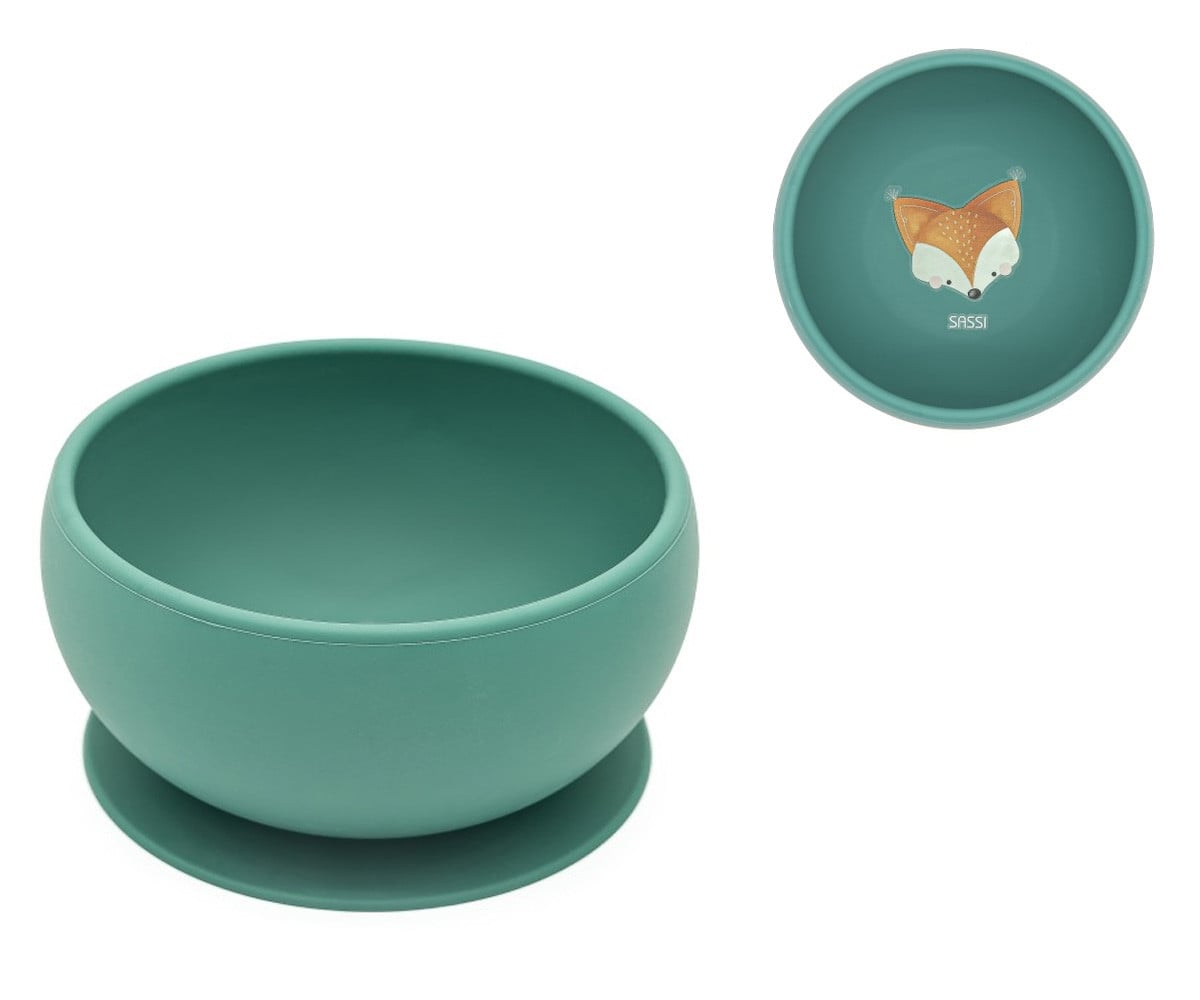 Bol en Silicone avec Ventouse Renard