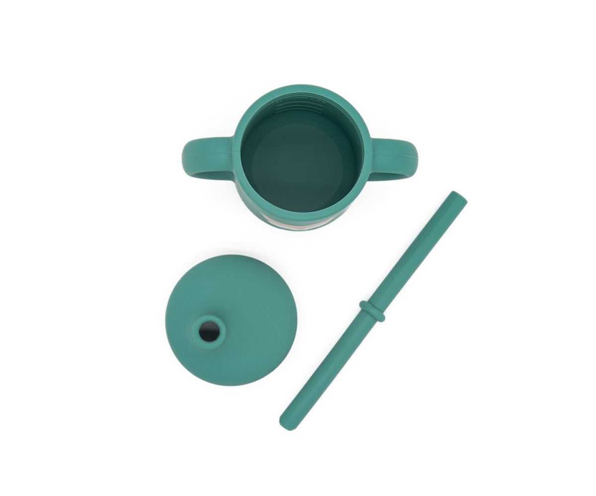 Tasse en Silicone avec Paille Renard 120 ml
