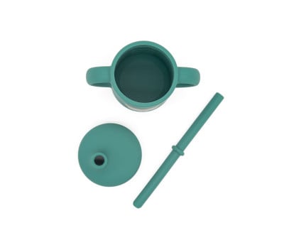 Tasse en Silicone avec Paille Renard 120 ml